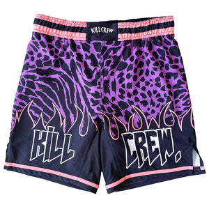 BSEM FIGHT SHORTS (RELAXED CUT) - PURPLE