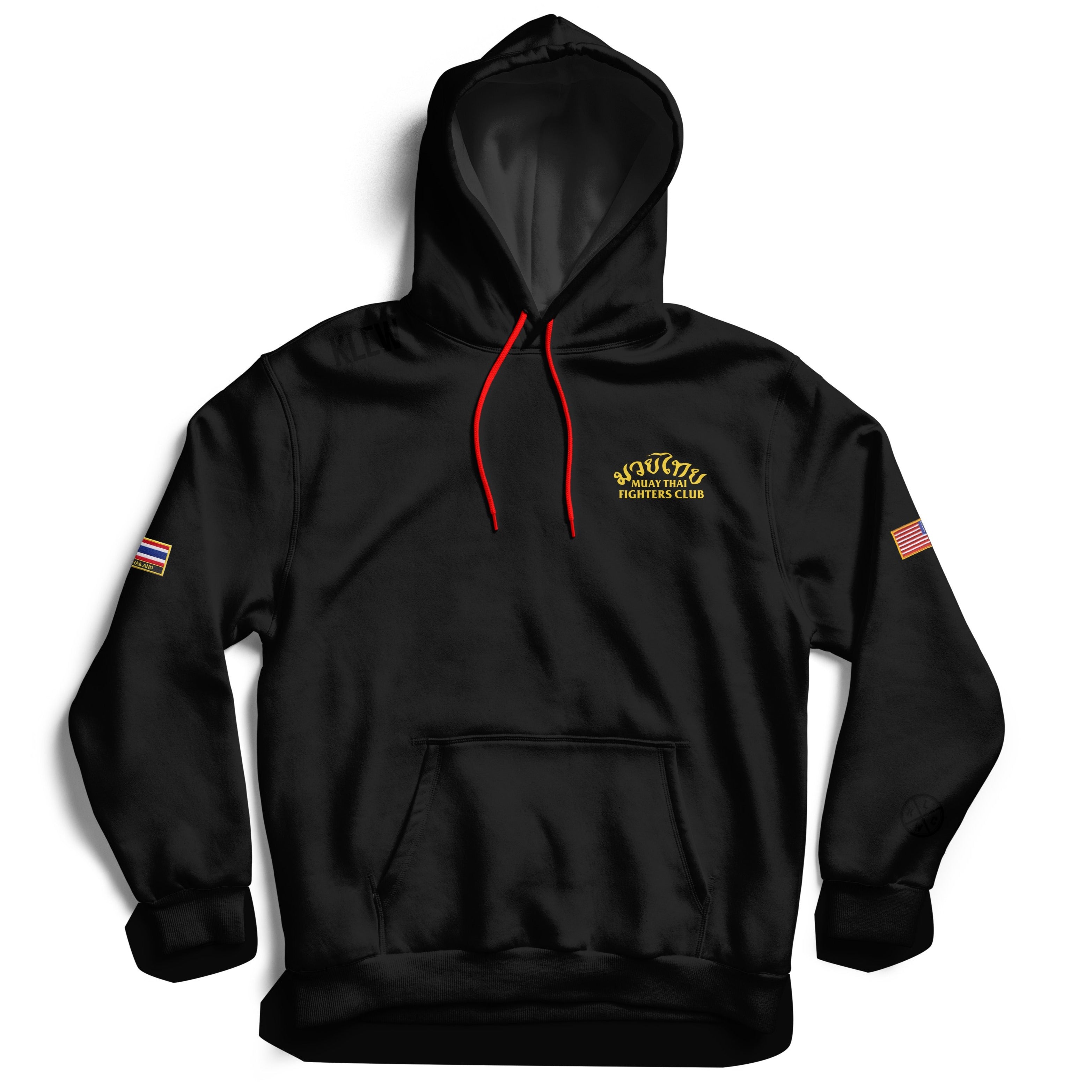 MUAY THAI TWIN TIGER HOODIE - BLACK v2 – Kill Crew