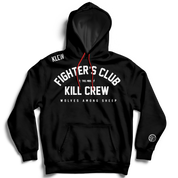 FIGHTER'S CLUB HOODIE - BLACK