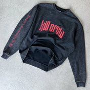 HEAVYWEIGHT LUX "LONE WOLF" CREW NECK - BLACK / RED