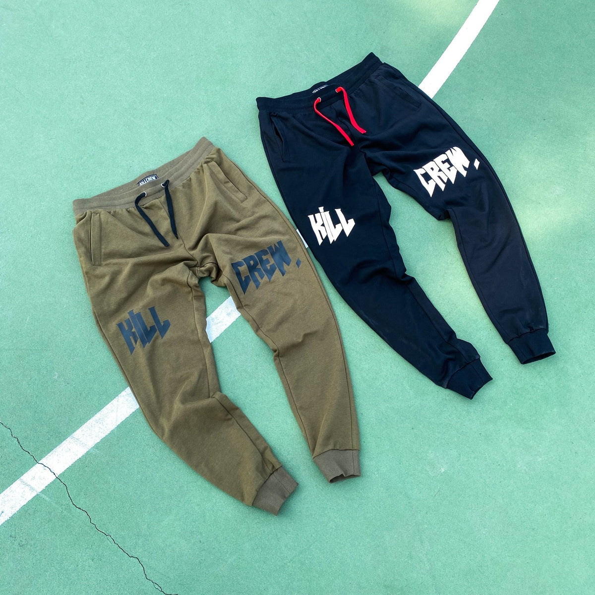 KILL CREW JOGGERS - OLIVE - Kill Crew