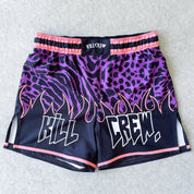 BSEM FIGHT SHORTS (THAI CUT) - PURPLE