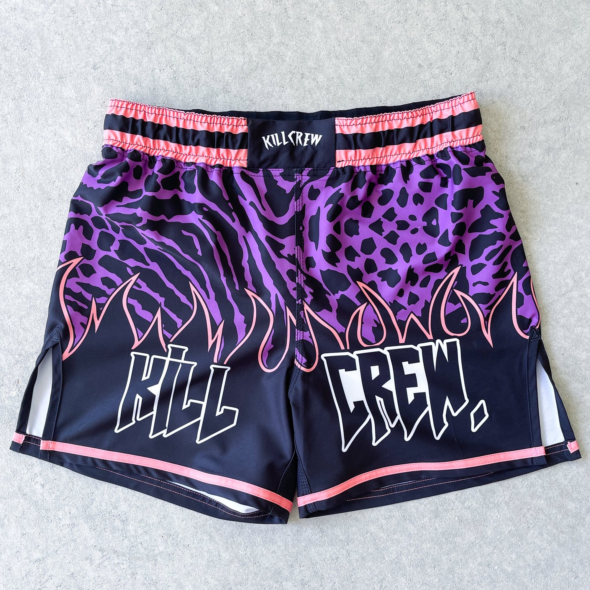 BSEM FIGHT SHORTS (THAI CUT) - PURPLE