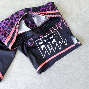BSEM FIGHT SHORTS (RELAXED CUT) - PURPLE
