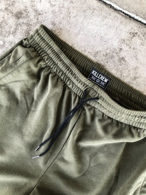 FIGHTER'S CLUB SHORTS - OLIVE