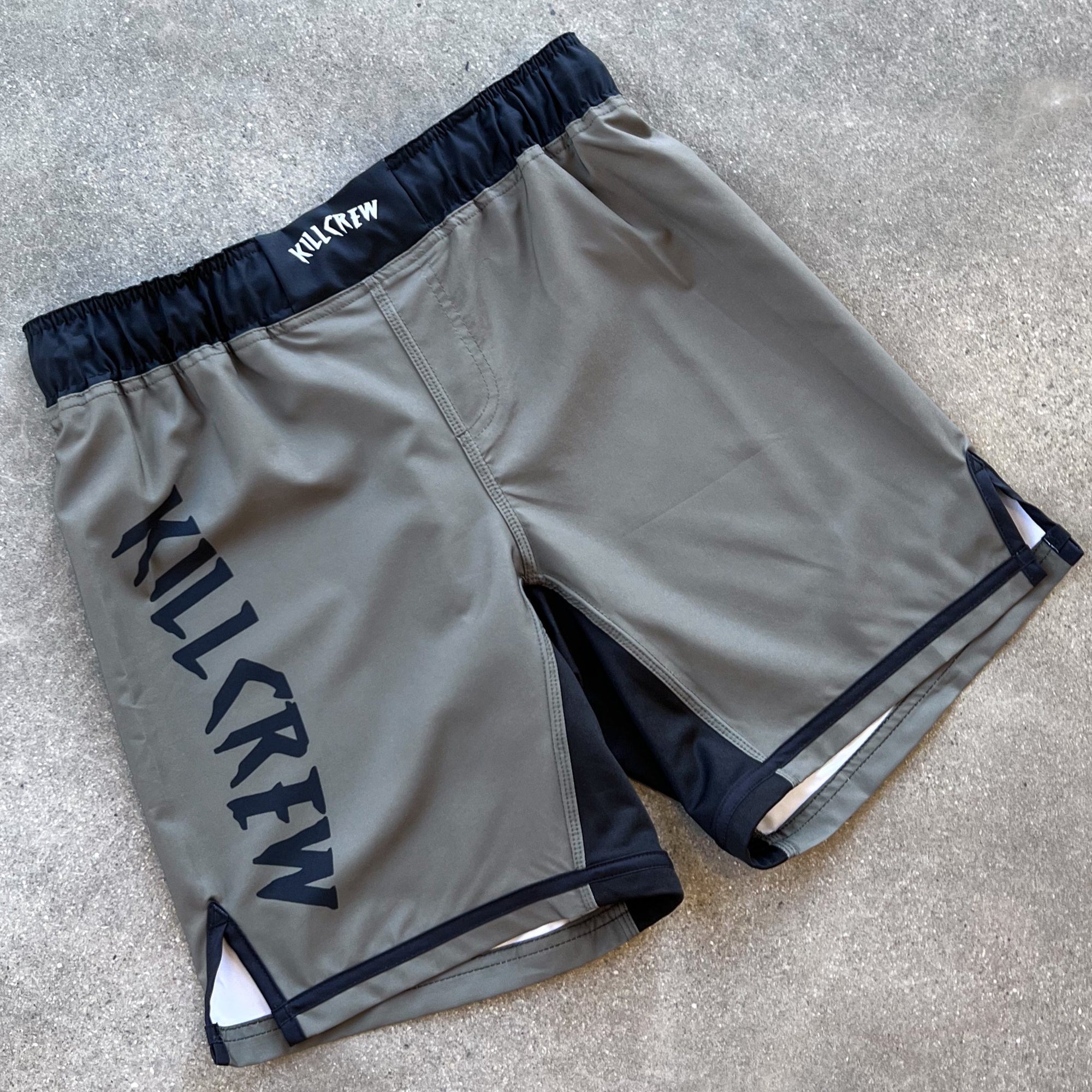 BSEM FIGHT SHORTS (RELAXED CUT) - OLIVE