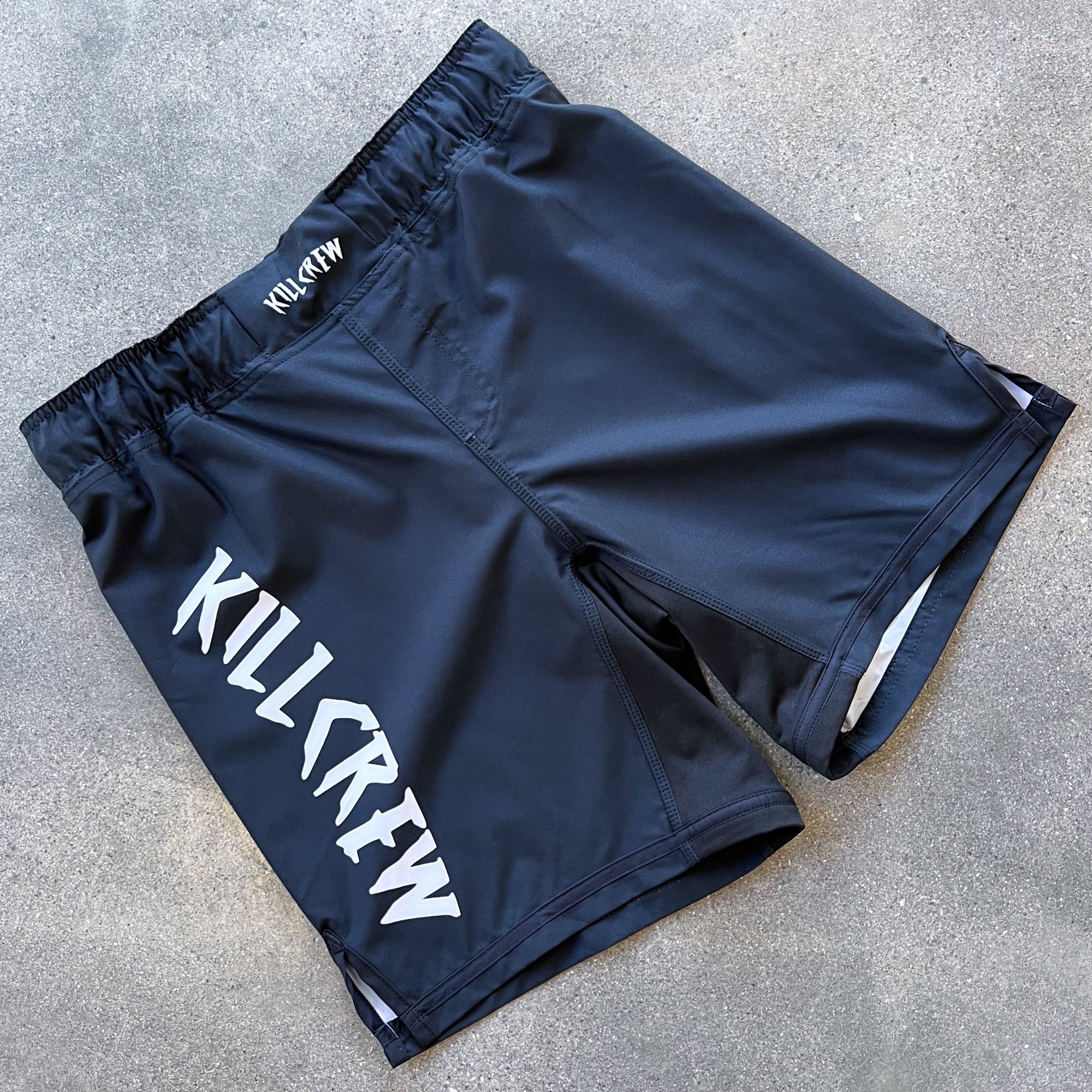 BSEM FIGHT SHORTS (RELAXED CUT) - BLACK