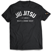 JIU JITSU WOLVES AMONG SHEEP T-SHIRT - BLACK