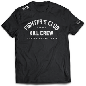 FIGHTER'S CLUB T-SHIRT - BLACK