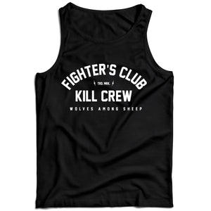 FIGHTER'S CLUB TANK TOP - BLACK
