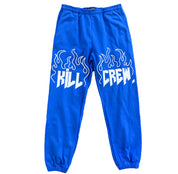 HEAVYWEIGHT LUX SWEATPANTS FLAME - BLUE / WHITE