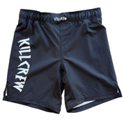 BSEM FIGHT SHORTS (RELAXED CUT) - BLACK