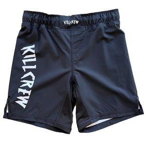BSEM FIGHT SHORTS (RELAXED CUT) - BLACK