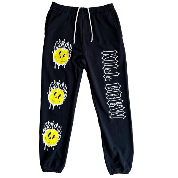 Remember your Roots Lux Sweatpants in Sun Fade Black — – a