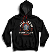 BOXING FLAME HOODIE - BLACK