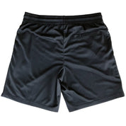 RELAXED CUT FLAG SHORTS - BLACK