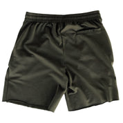RELAXED CUT FIGHTER'S CLUB SHORTS - OLIVE