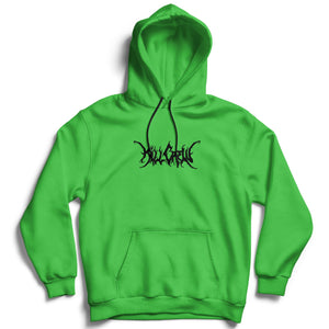 THE GYM IS MY PSYCH WARD HOODIE - GREEN / BLACK
