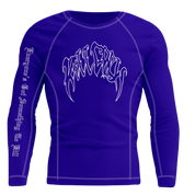 LONE WOLF RASH GUARD - PURPLE