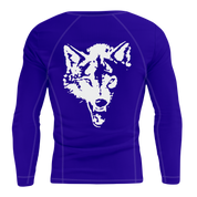 LONE WOLF RASH GUARD - PURPLE
