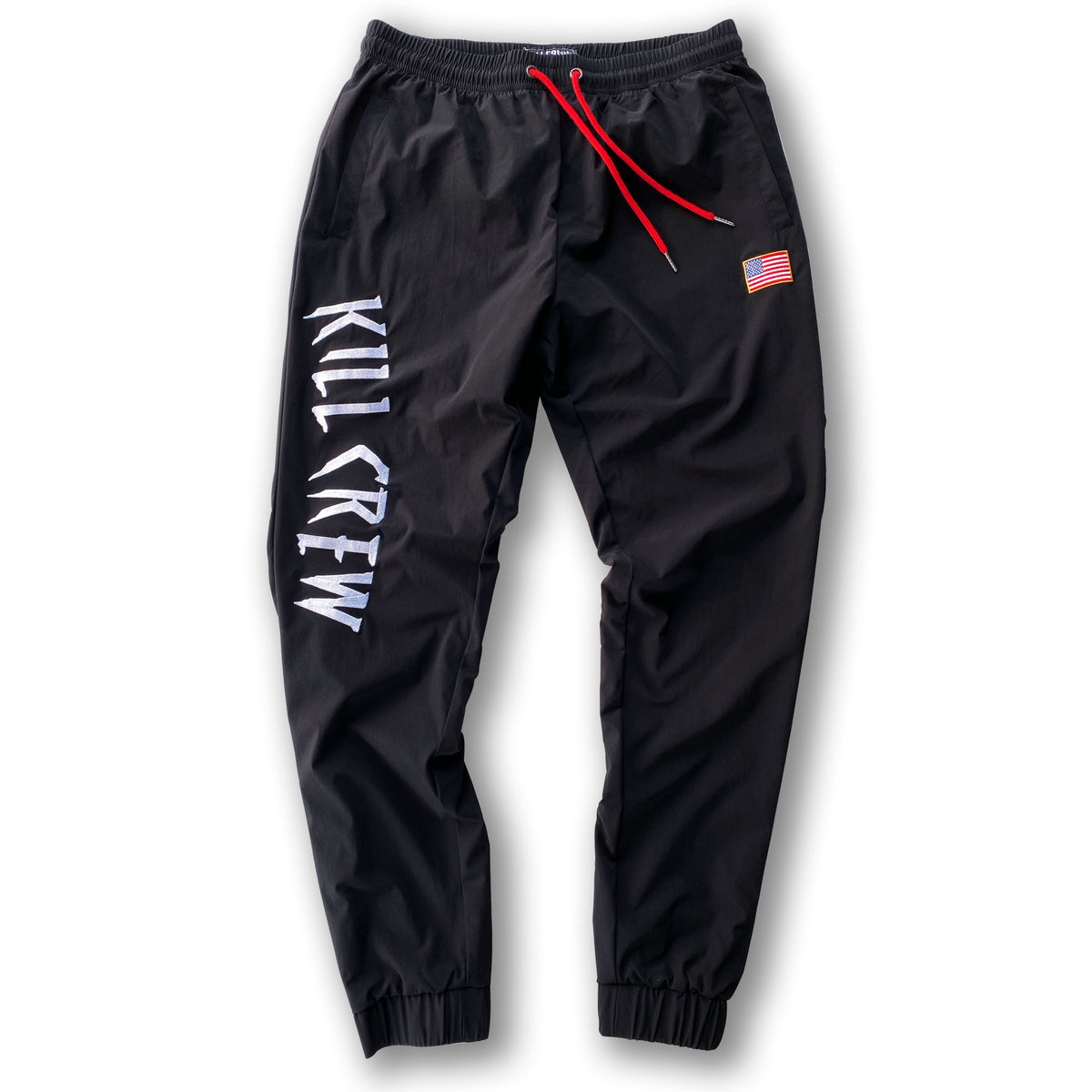 NYLON TECH PANTS - WHITE - Kill Crew