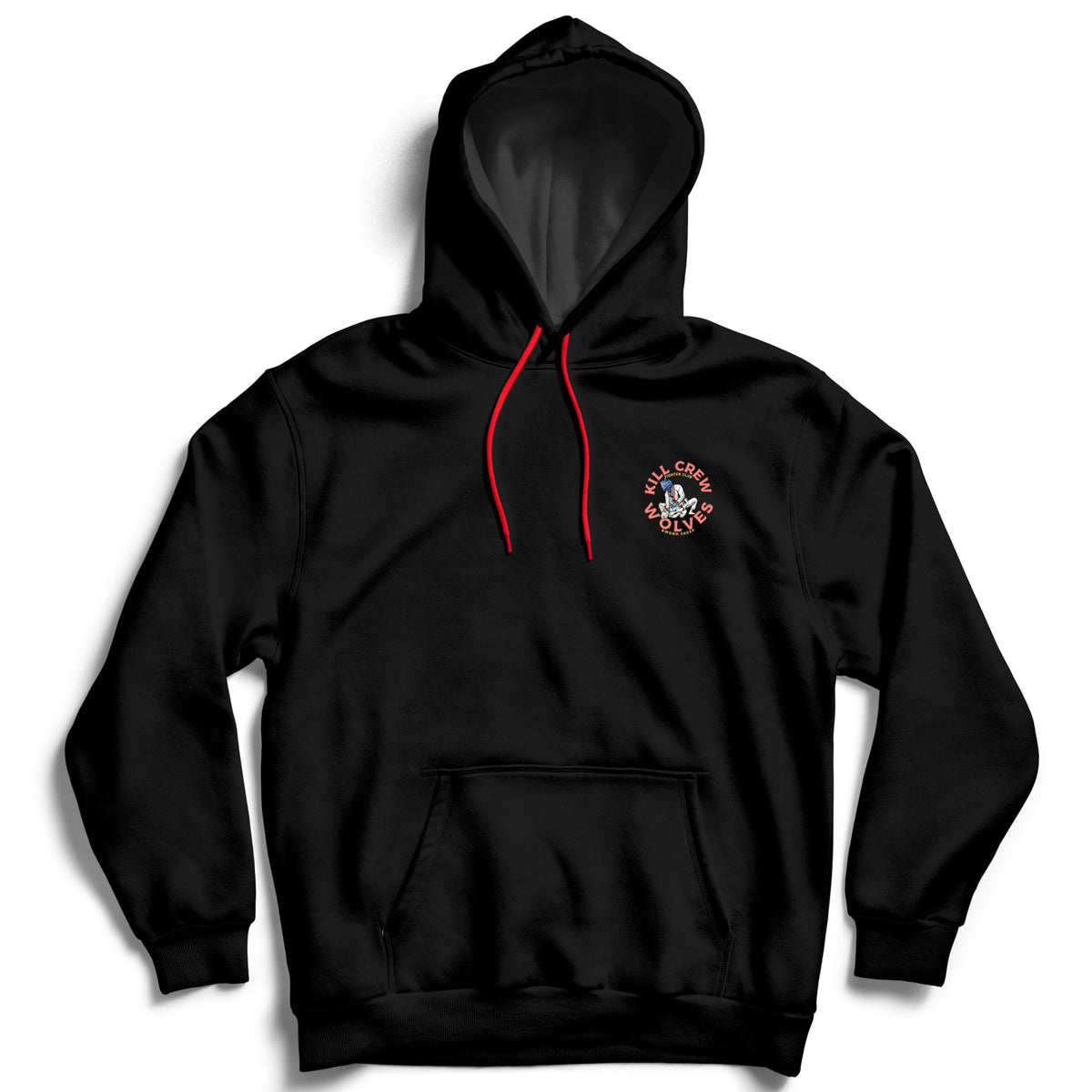 GI JIU JITSU WOLVES AMONG SHEEP HOODIE - BLACK - Kill Crew